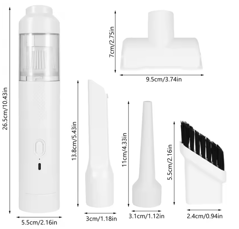 Poweful Vacuum Cleaner Portable